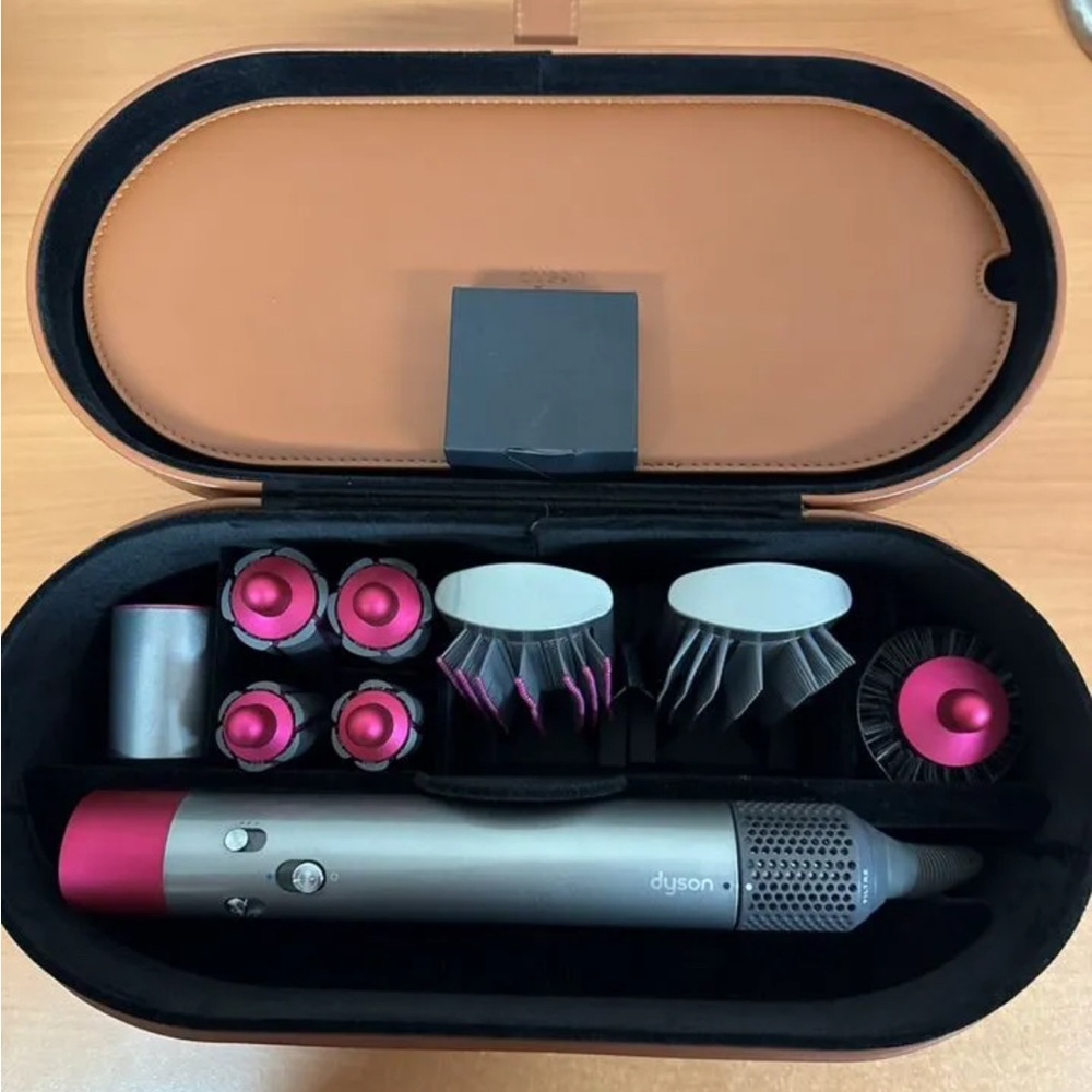 Dyson Hair Styling Set with Pink Accents